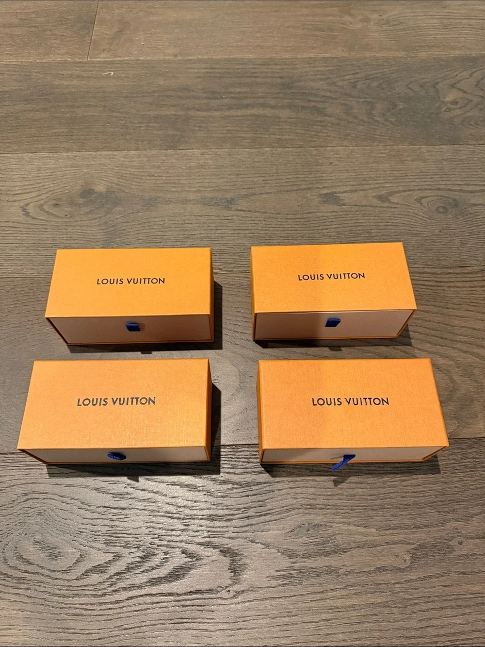 Louis Vuitton Orange Sunglasses Boxes - Set of 4